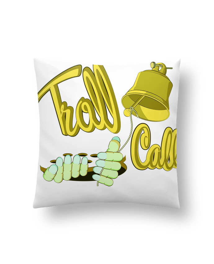 Coussin TROLL CALL par Santiaguen