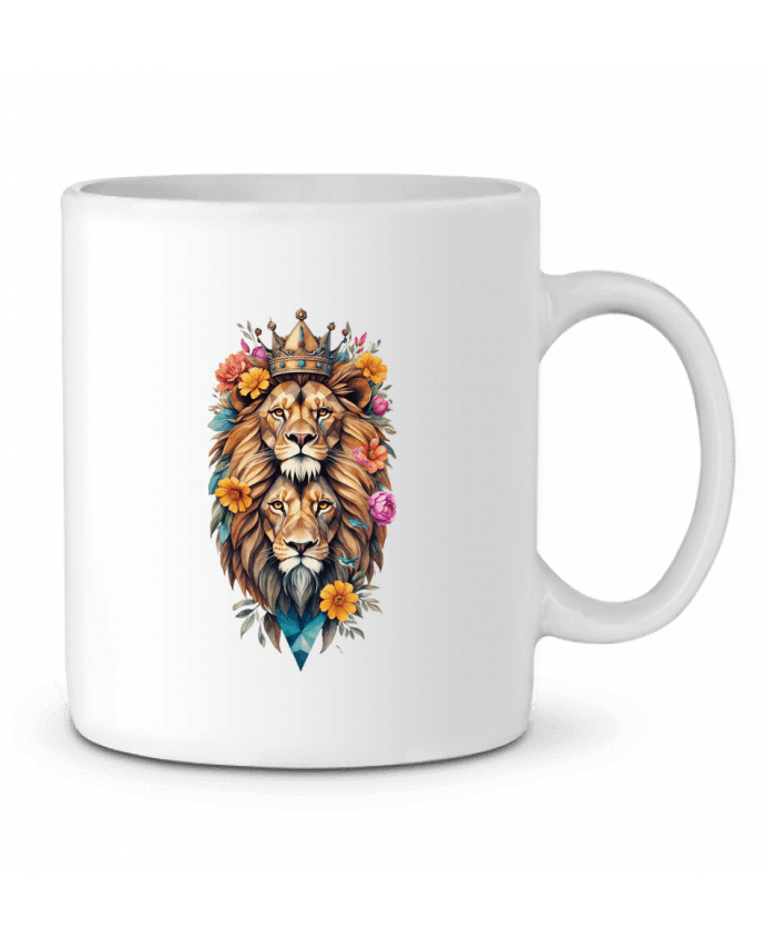 Mug  Lions flowers par /wait-design