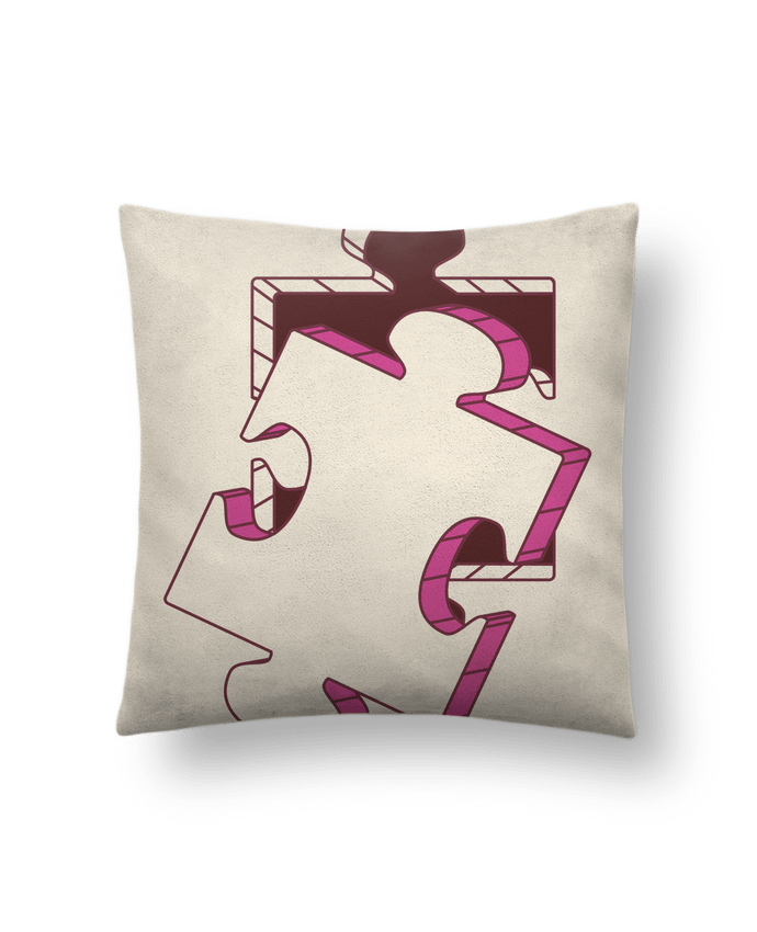 Coussin suédine COMPLETE par Santiaguen