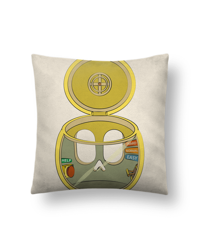Coussin suédine CABIN par Santiaguen