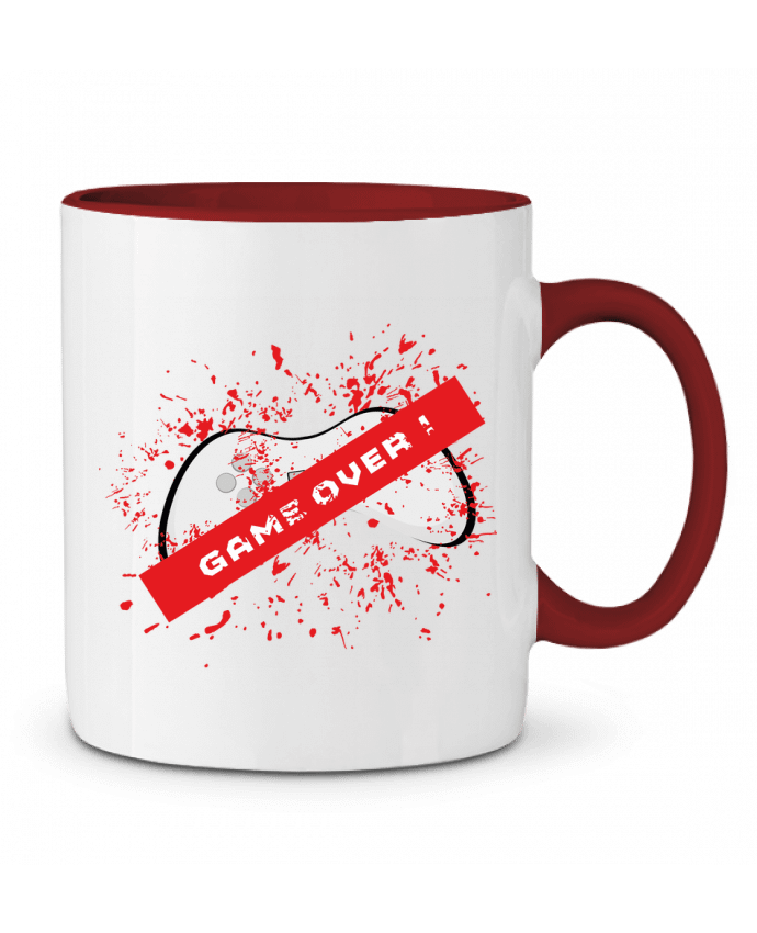 Mug bicolore GameOver UnPetitPixel