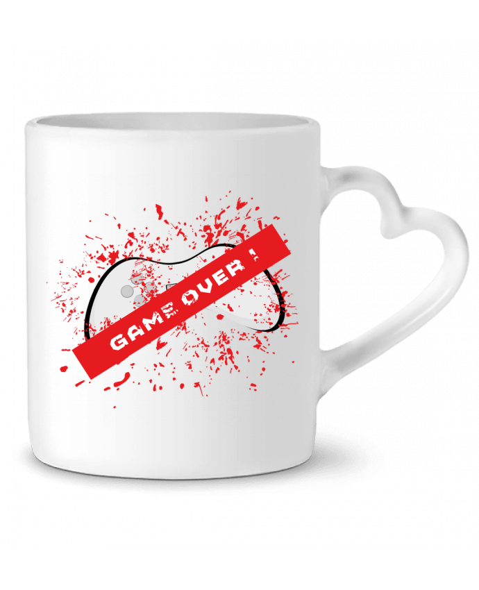 Mug coeur GameOver par UnPetitPixel