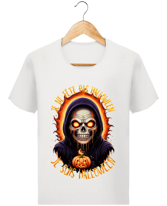  T-shirt Homme vintage Je Ne Fête Pas Halloween, Je Suis Halloween par Phocea Editions