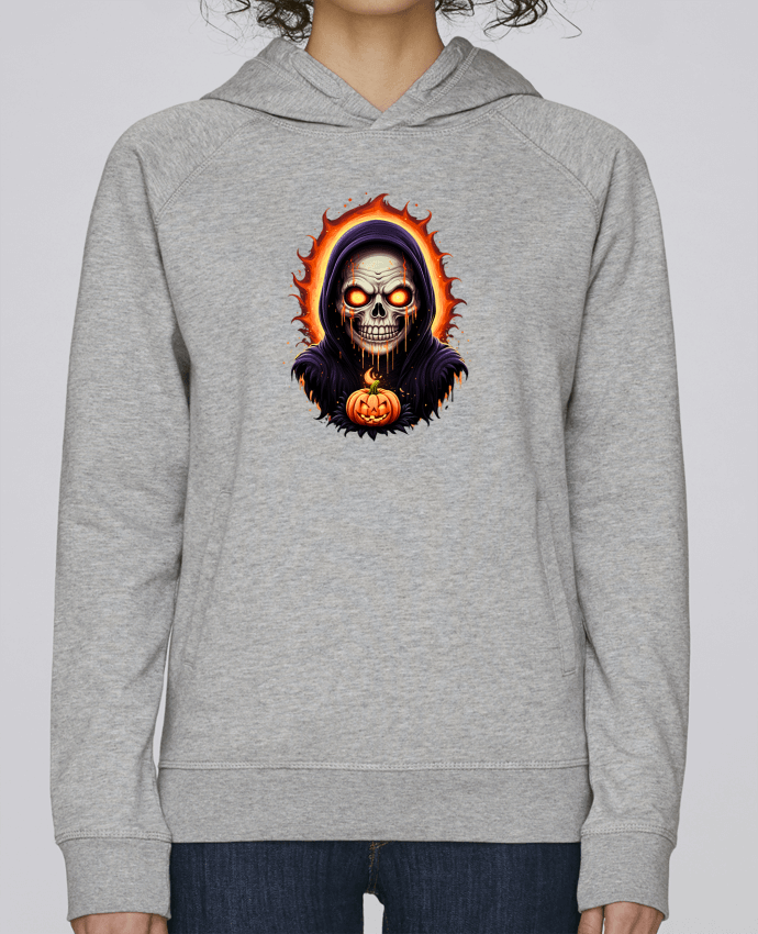 Sweat capuche femme Je Ne Fête Pas Halloween, Je Suis Halloween par Phocea Editions