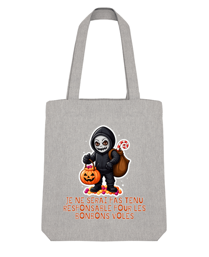 Tote Bag Stanley Stella Je Ne Serai Pas Tenu Responsable Pour Les Bonbons Volés par Phocea Editions 