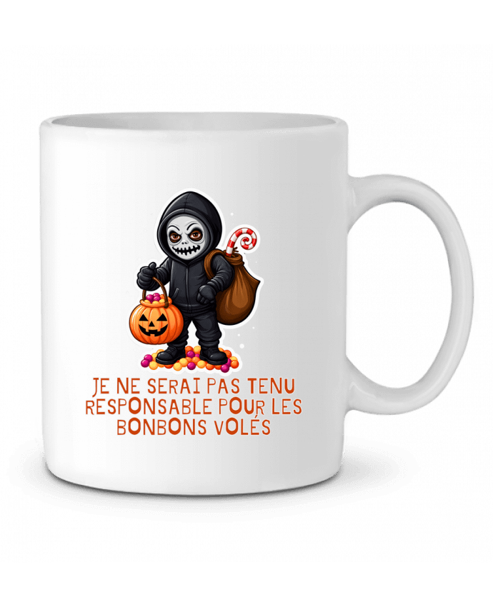 Mug  Je Ne Serai Pas Tenu Responsable Pour Les Bonbons Volés par Phocea Editions