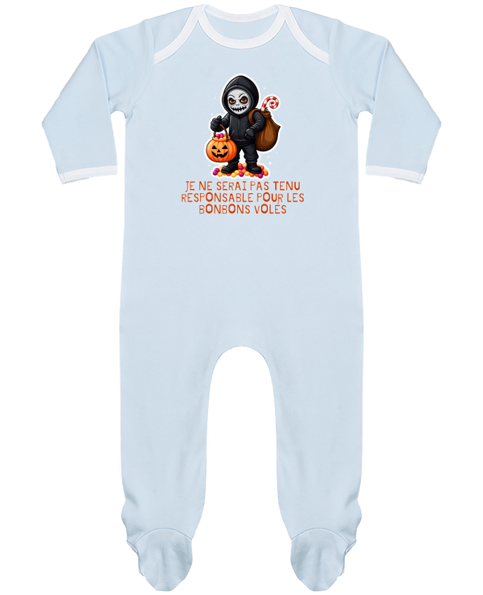 Body Pyjama Bébé Je Ne Serai Pas Tenu Responsable Pour Les Bonbons Volés par Phocea Editions