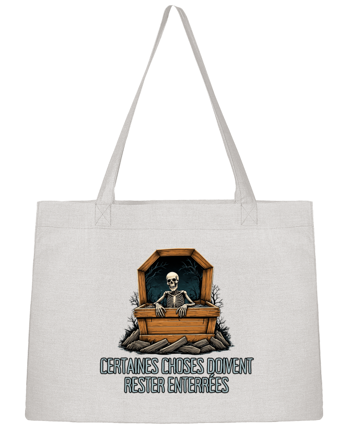 Sac Shopping Certaines Choses Doivent Rester Enterrées par Phocea Editions
