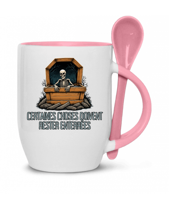  Tasse cuillère Certaines Choses Doivent Rester Enterrées par Phocea Editions