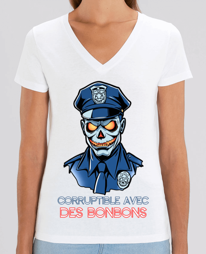 Tee-shirt femme Corruptible Avec Des Bonbons Par  Phocea Editions