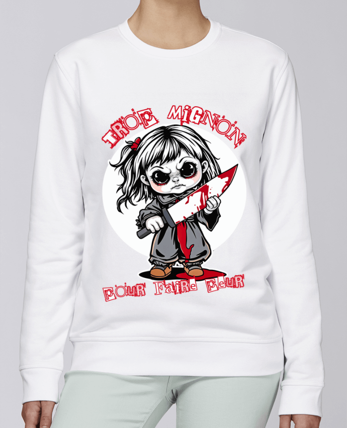 Sweatshirt Trop Mignon Pour Faire Peur par Phocea Editions