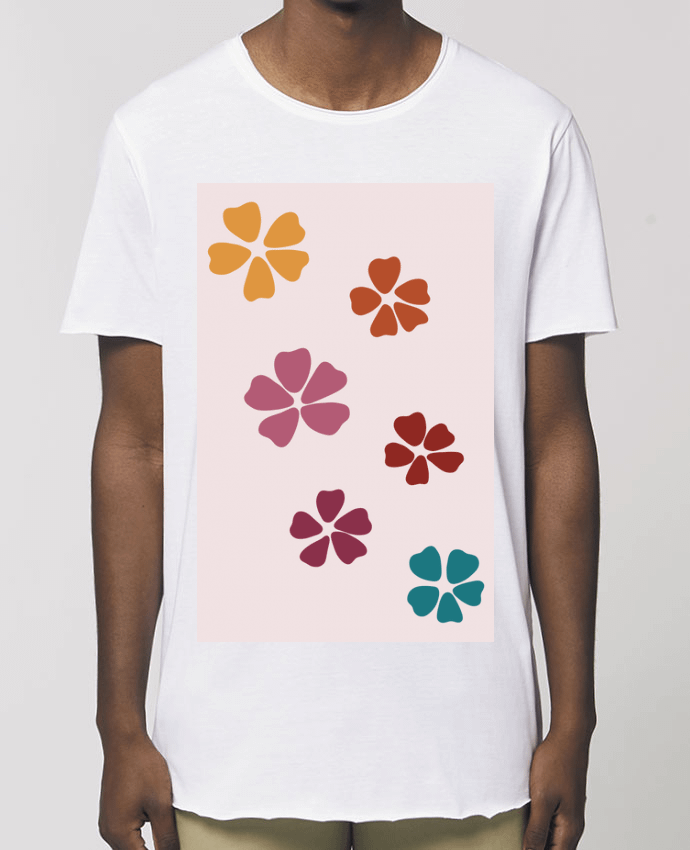 Tee-shirt Homme Fleurs Par  Clemence_Bellay