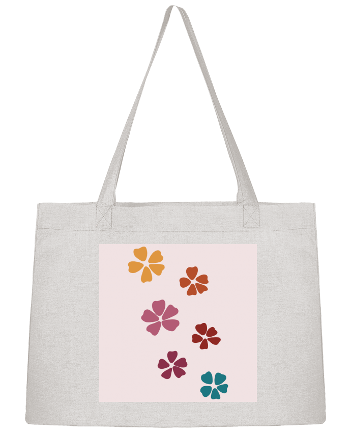 Sac Shopping Fleurs par Clemence_Bellay