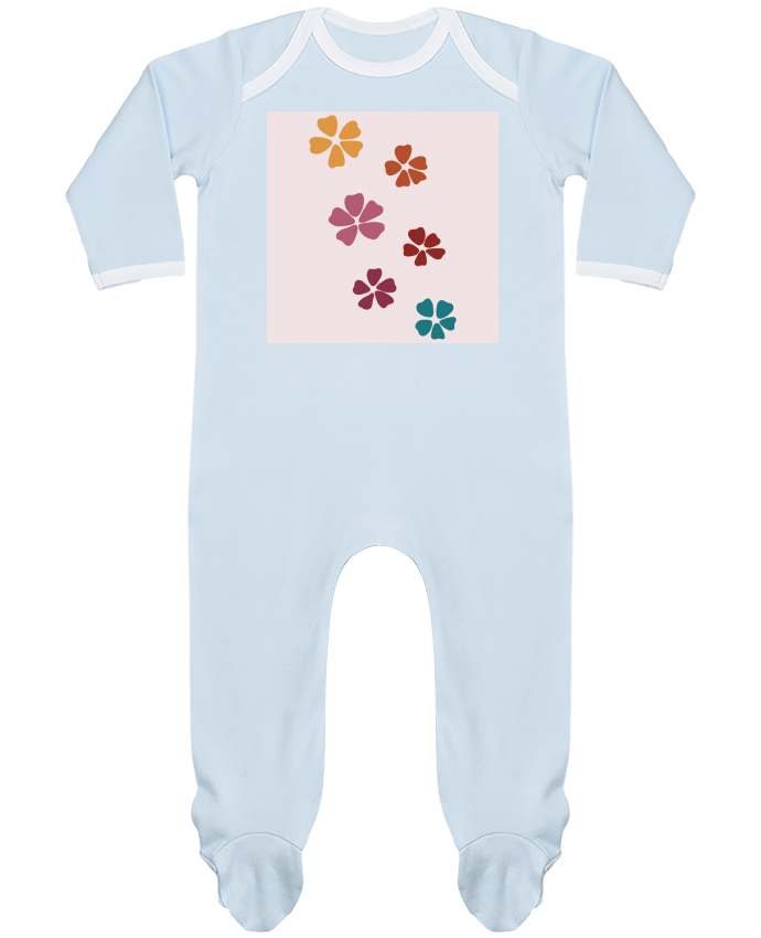 Body Pyjama Bébé Fleurs par Clemence_Bellay