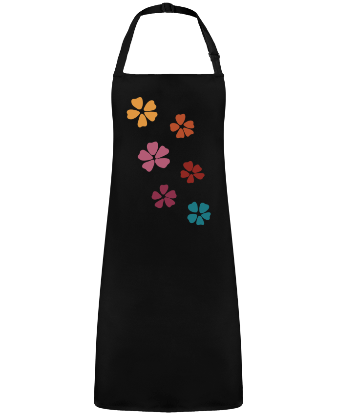 Tablier Fleurs fond transparent par  Clemence_Bellay