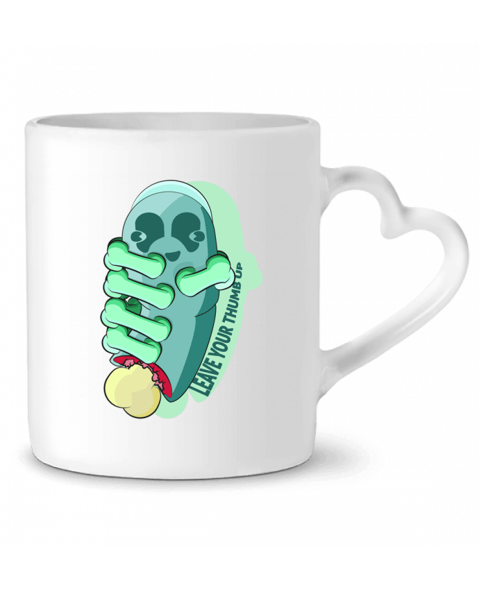 Mug coeur THUMB par Santiaguen