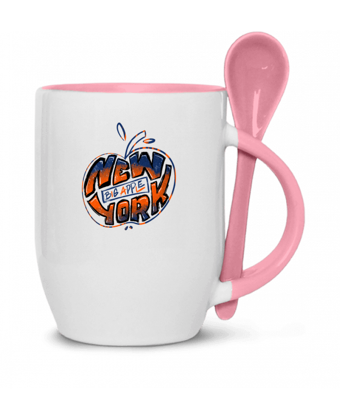  Tasse cuillère New York Big Apple par SketchingSeb