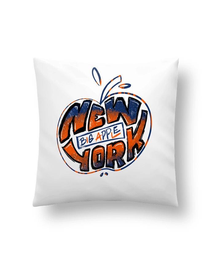 Coussin New York Big Apple par SketchingSeb