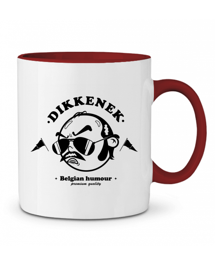 Mug bicolore Dikkenek Retro Logo PTIT MYTHO