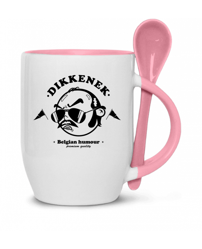 Tasse cuillère Dikkenek Retro Logo par PTIT MYTHO