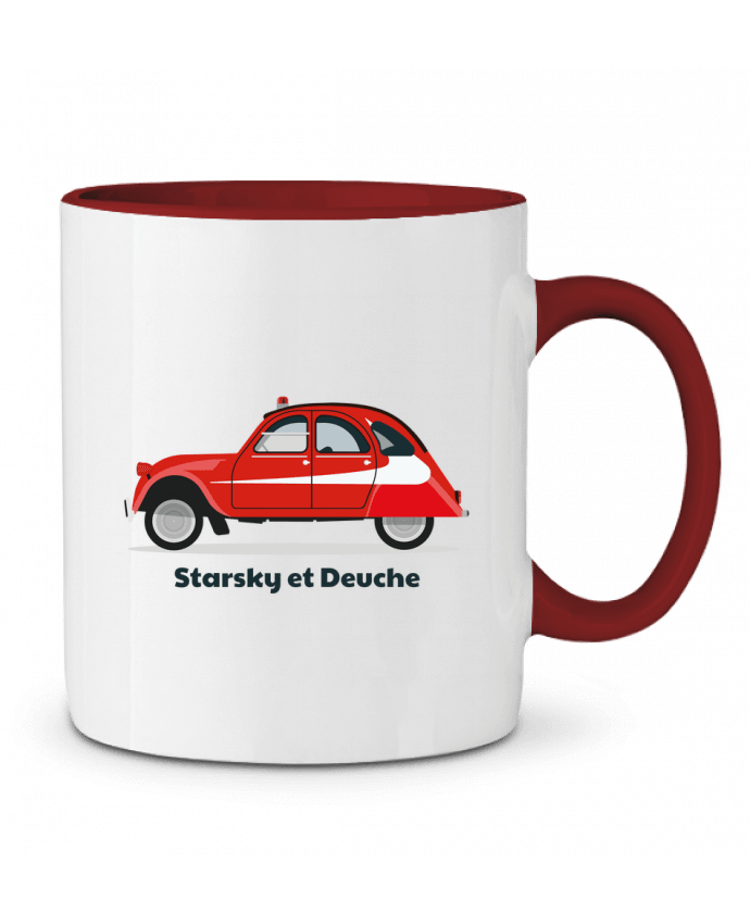 Mug bicolore Starsky et Deuche Phoque You