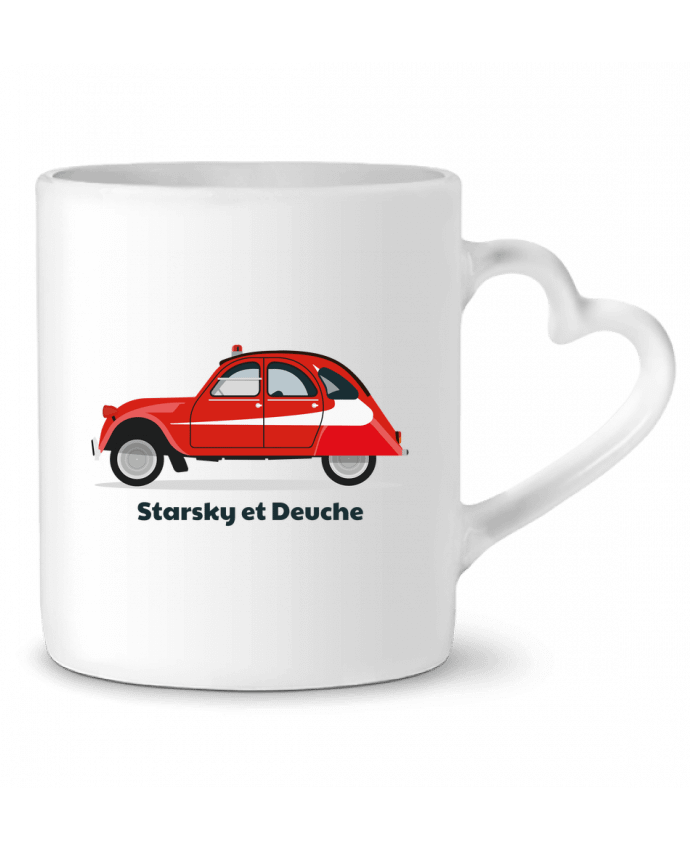 Mug coeur Starsky et Deuche par 33francs