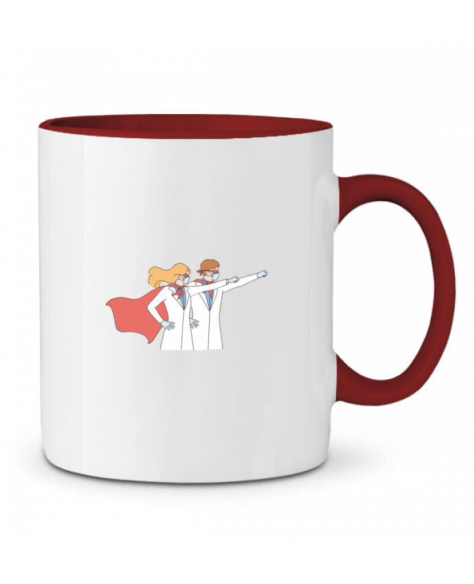 Mug bicolore enfants rassurés COCODJOJO