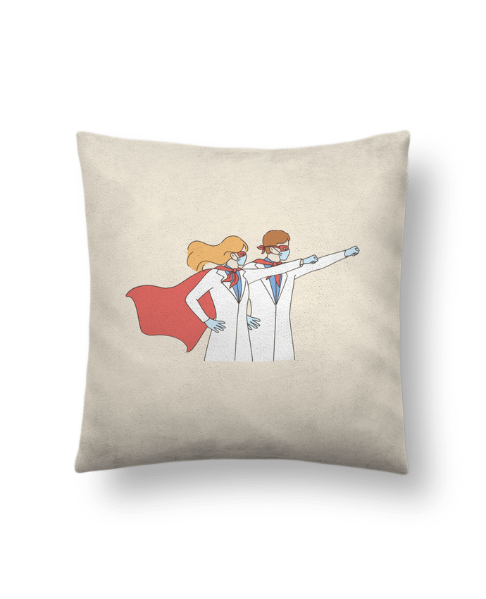 Coussin suédine enfants rassurés par COCODJOJO