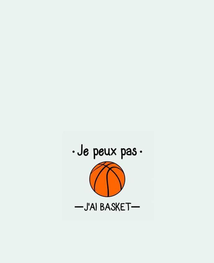 Tote Bag cotton Je peux pas j'ai basket,basketball,basket-ball by Benichan