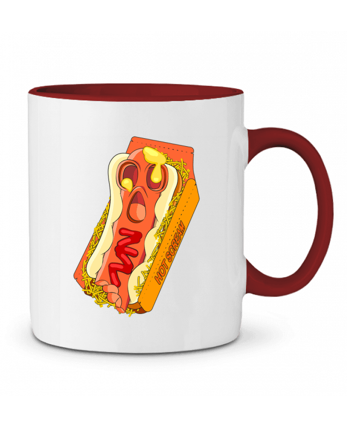 Mug bicolore HOT SCREAM Santiaguen
