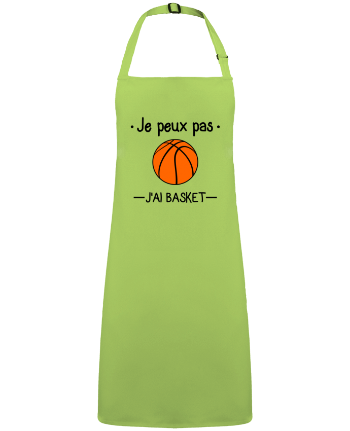 Apron no Pocket Je peux pas j'ai basket,basketball,basket-ball by  Benichan