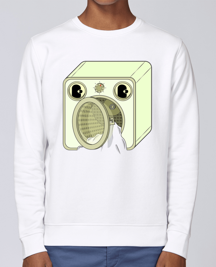 Sweatshirt SWALLOWING MACHINE par Santiaguen