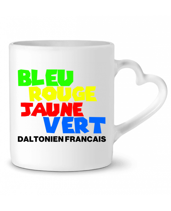 Mug coeur Dalton par PAPeen