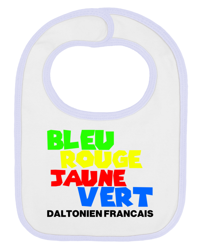 Bavoir bébé uni Dalton par PAPeen