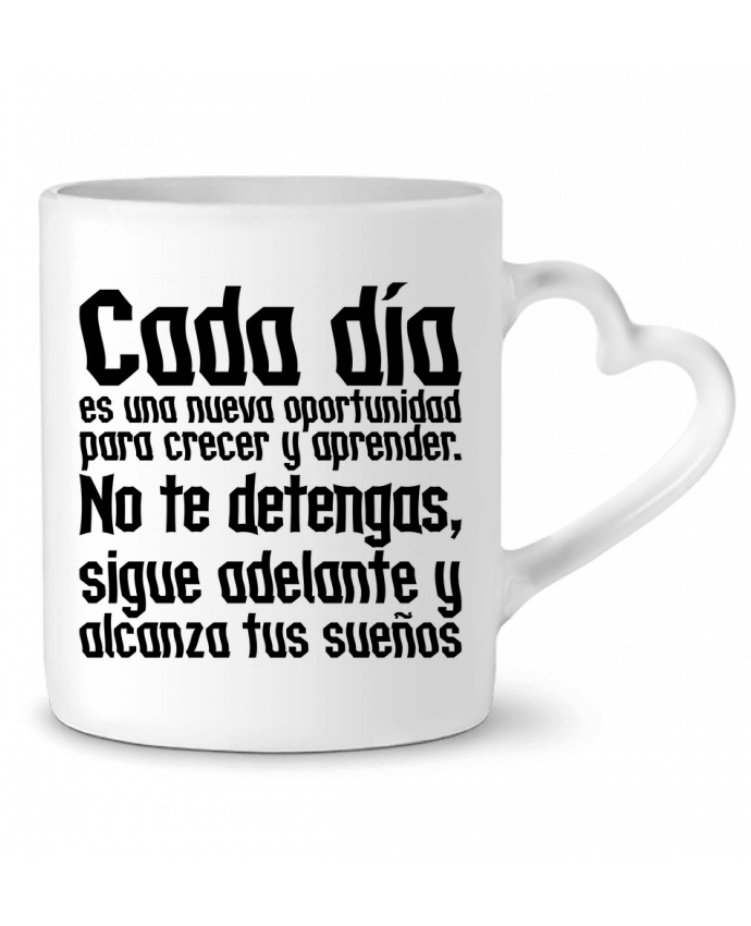 Mug coeur No te detengas par Hector Herrera Desing