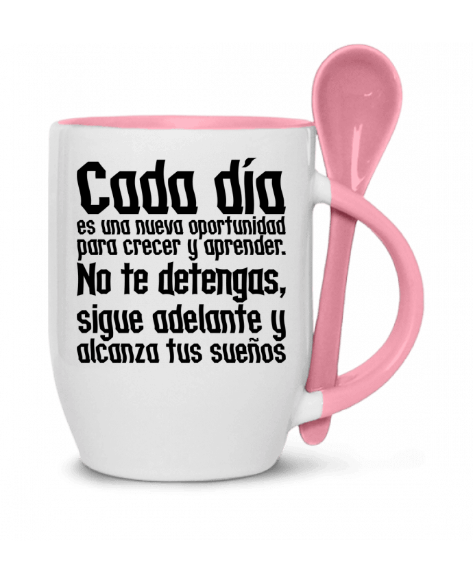  Tasse cuillère No te detengas par Hector Herrera Desing