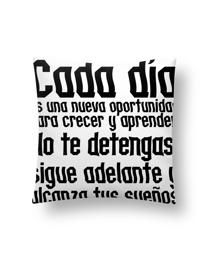 Coussin No te detengas par Hector Herrera Desing