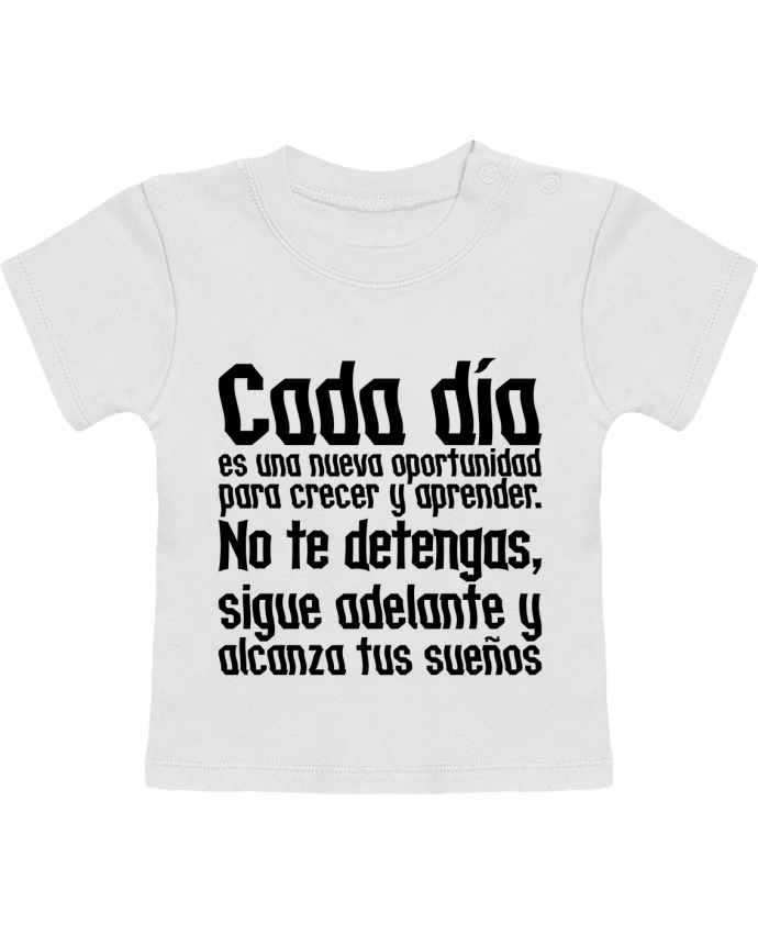 T-shirt bébé No te detengas manches courtes du designer Hector Herrera Desing