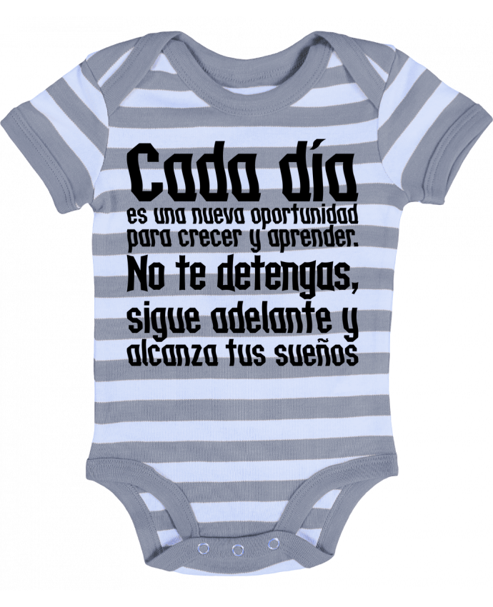 Body Bébé Rayé No te detengas - Hector Herrera Desing