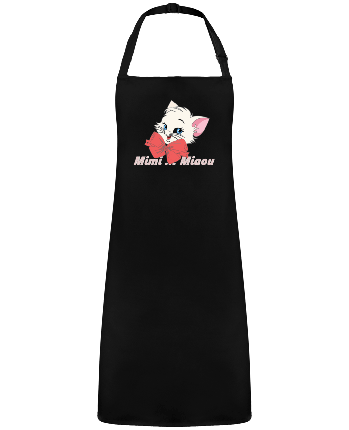Tablier Chat nœud papillon par  Jils-creation.fr