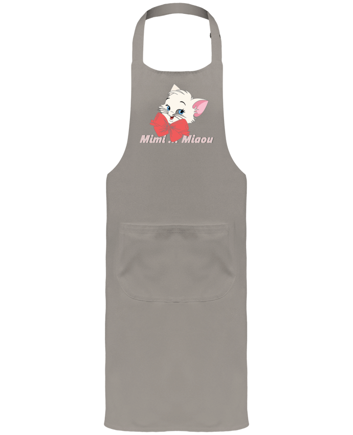 Tablier avec poches Chat nœud papillon par Jils-creation.fr