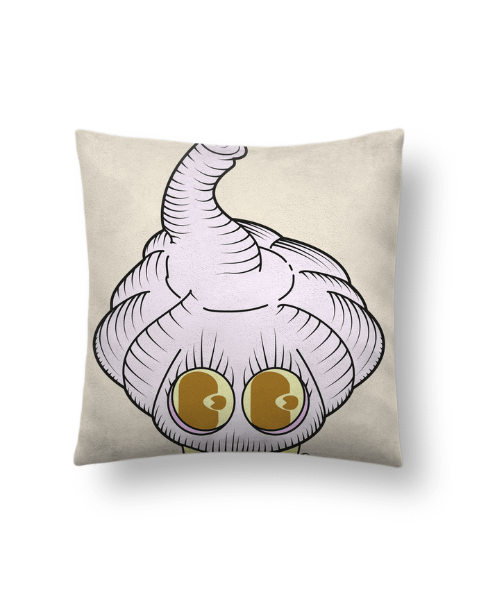 Coussin suédine BITE par Santiaguen