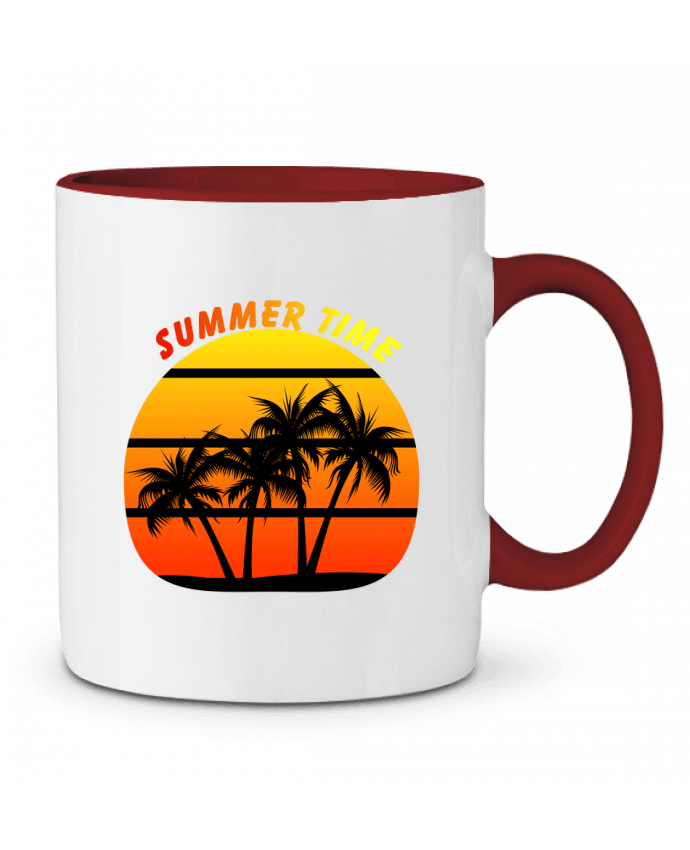 Mug bicolore Summer time Sepapotis