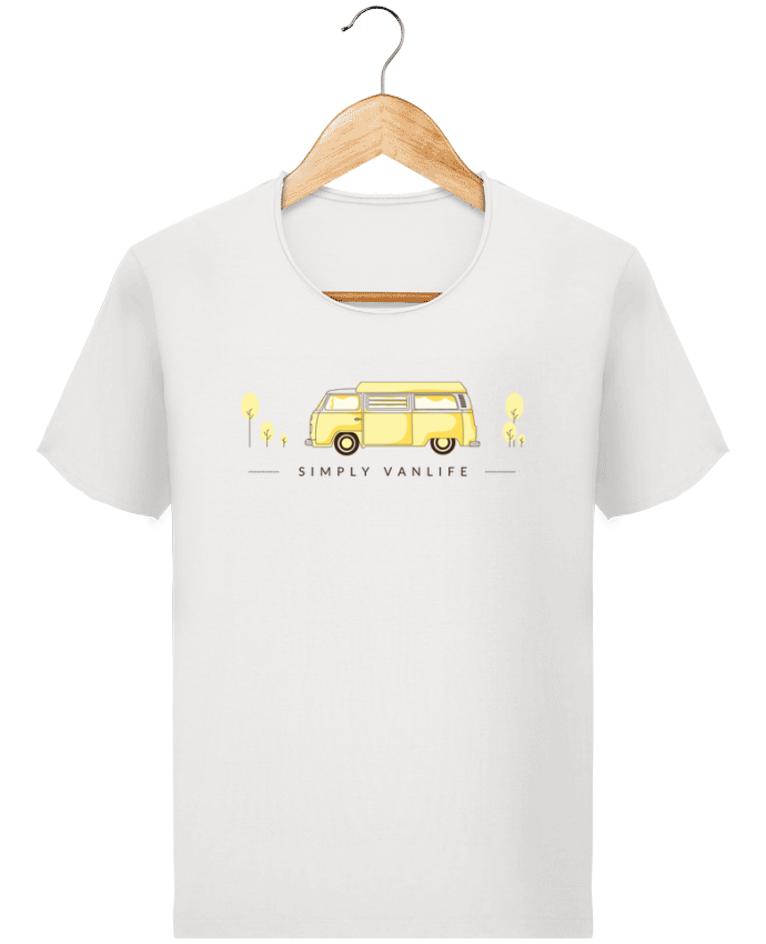  T-shirt Homme vintage Simply Vanlife par SMC