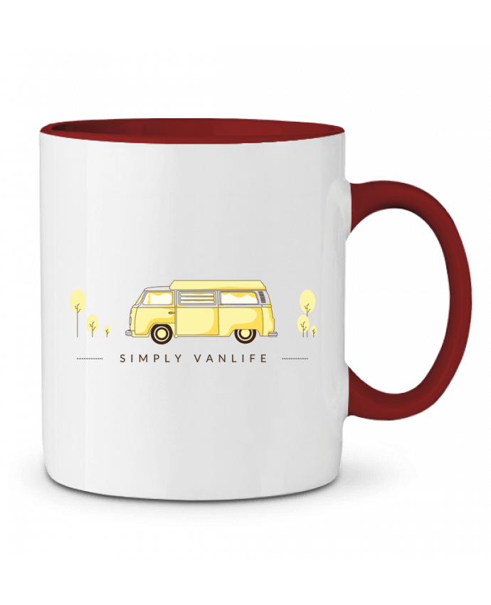 Mug bicolore Simply Vanlife SMC