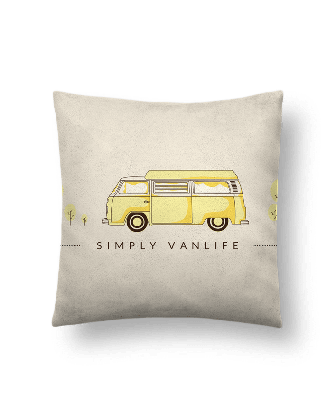 Coussin suédine Simply Vanlife par SMC