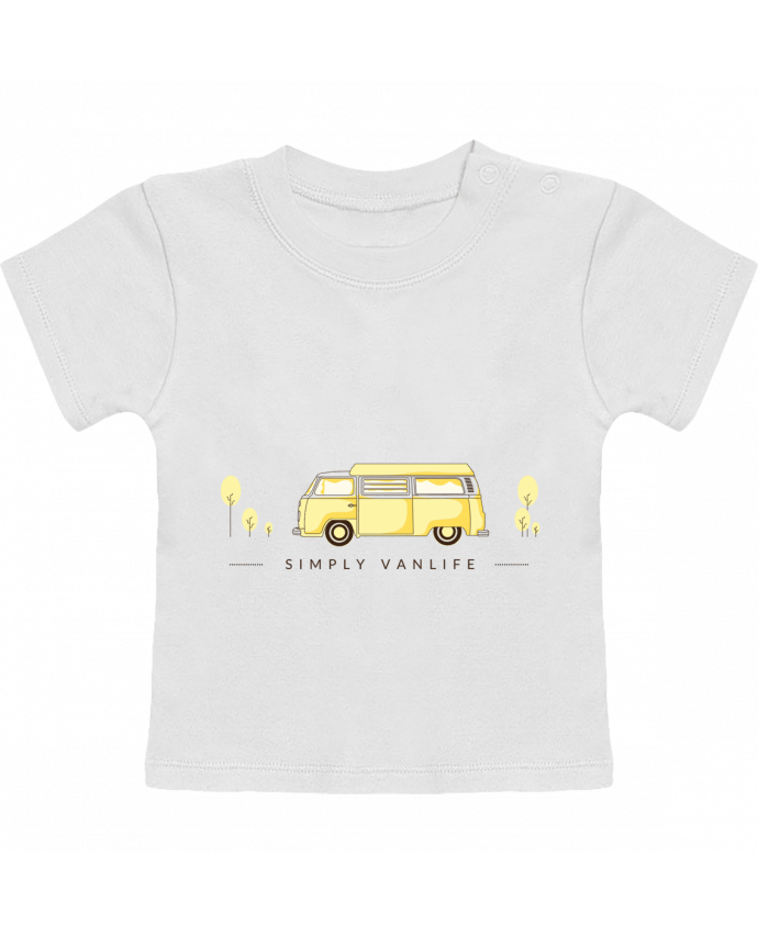 T-shirt bébé Simply Vanlife manches courtes du designer SMC