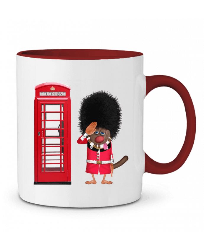 Mug bicolore English Foufou Foufou Channel