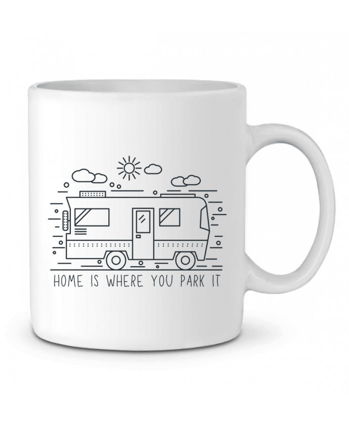 Mug  Home is where you park it par SMC