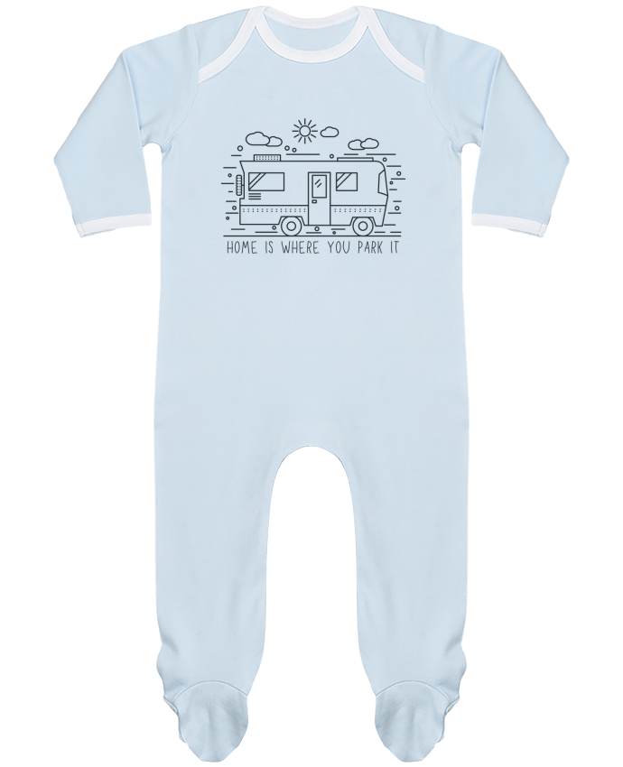 Body Pyjama Bébé Home is where you park it par SMC